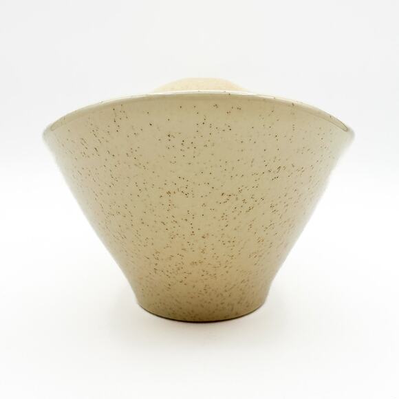 Metlox Poppytrail Mid Century Speckled Freeform Yellow Gravy Boat Serving Dish - Picture 11 of 13